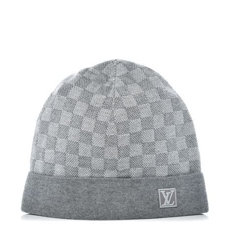 dark grey lv beanie.